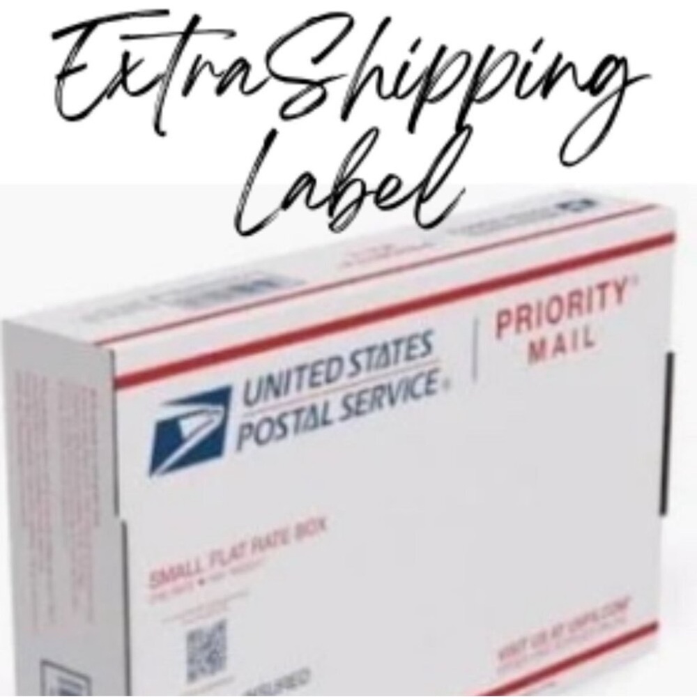 USPS Priority Mail Flat Rate Box:please remember 5lbs+ an overweight $11 charge